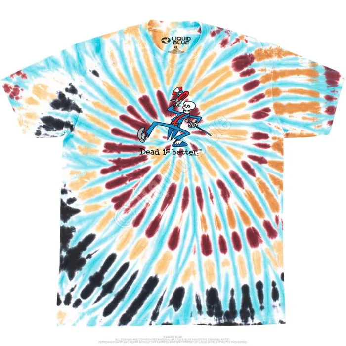 Liquid Blue TShirt Men Yankee Dead Is Better TShirt