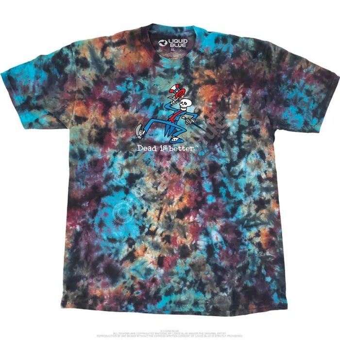Liquid Blue TShirt Men Yankee Dead Is Better TShirt