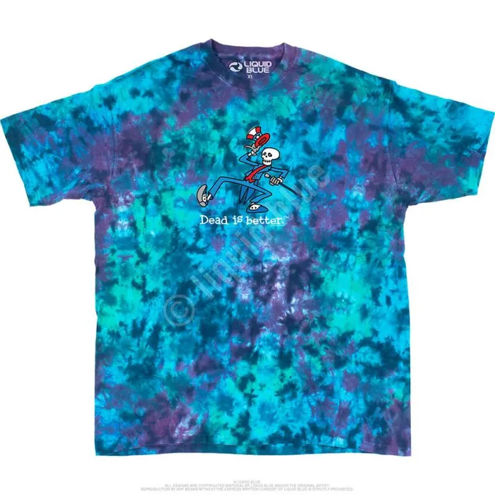 Liquid Blue TShirt Men Yankee Dead Is Better TShirt