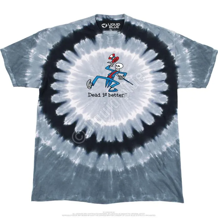 Liquid Blue TShirt Men Yankee Dead Is Better TShirt