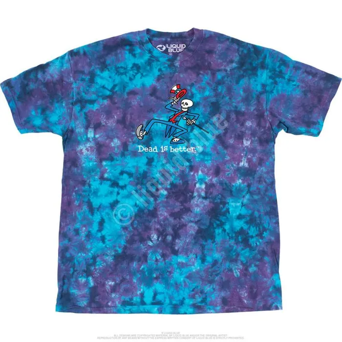 Liquid Blue TShirt Men Yankee Dead Is Better TShirt
