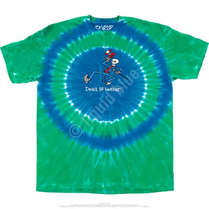 Liquid Blue TShirt Men Yankee Dead Is Better TShirt