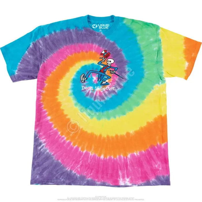 Liquid Blue TShirt Men Yankee Dead Is Better TShirt