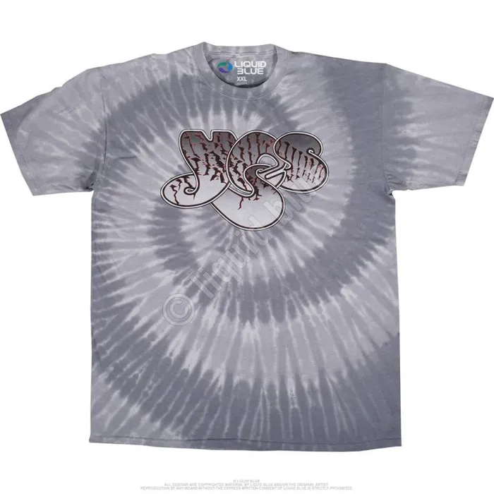 Liquid Blue TShirt Men Yes Spiral TieDye TShirt