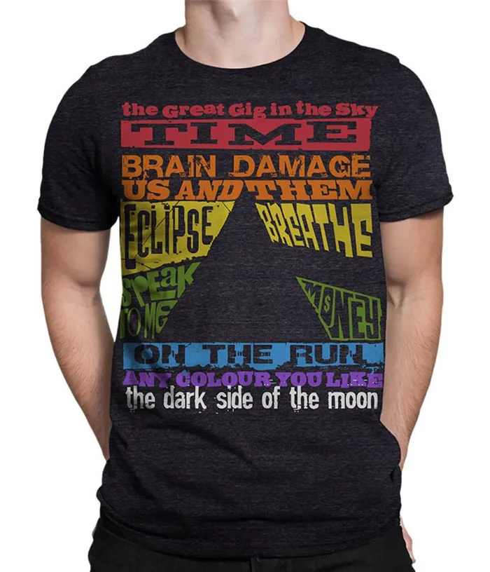 Liquid Blue TriBlend TShirt Men Dark Side Tracks Dark Heather TriBlend TShirt