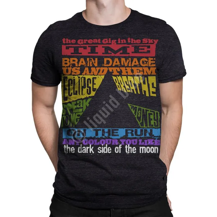 Liquid Blue TriBlend TShirt Men Dark Side Tracks Dark Heather TriBlend TShirt Liquid Blue TriBlend TShirt Men Dark Side Tracks Dark Heather TriBlend TShirt