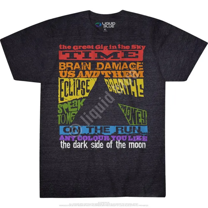 Liquid Blue TriBlend TShirt Men Dark Side Tracks Dark Heather TriBlend TShirt Liquid Blue TriBlend TShirt Men Dark Side Tracks Dark Heather TriBlend TShirt