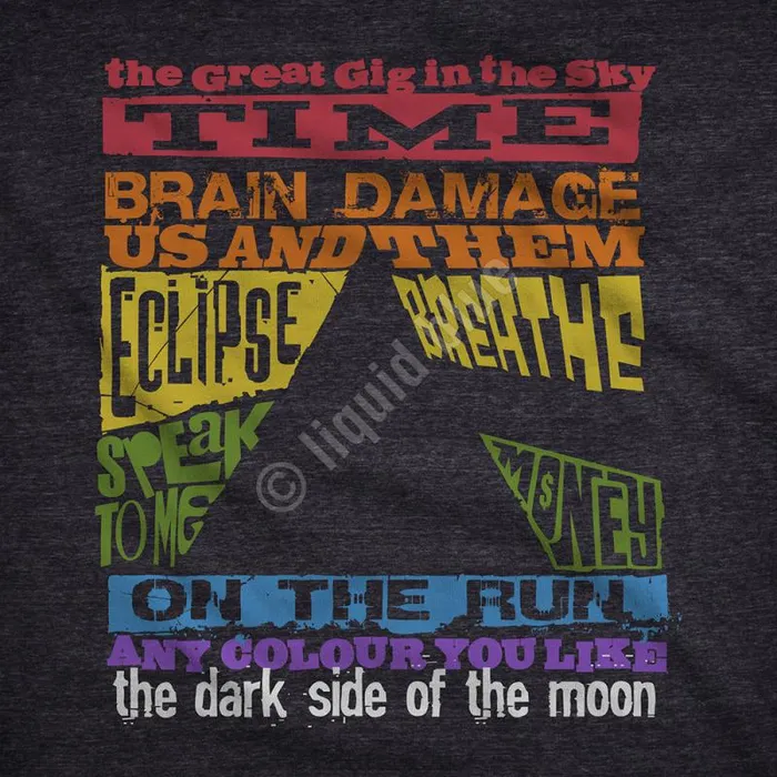 Liquid Blue TriBlend TShirt Men Dark Side Tracks Dark Heather TriBlend TShirt Liquid Blue TriBlend TShirt Men Dark Side Tracks Dark Heather TriBlend TShirt