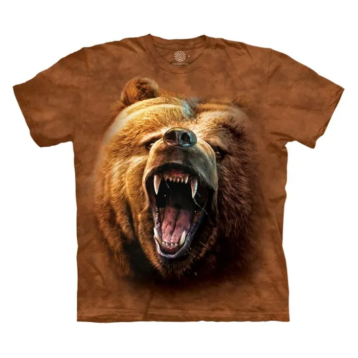 Liquid Blue Youth Kids Grizzly Growl Kids039 TShirt