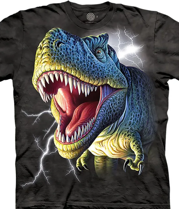 Liquid Blue Youth Kids Lightning Rex Kids039 TShirt