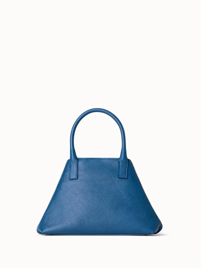Little Ai Top Handle Bag In Cervocalf Leather Pacific Women Akris Crossbody Bags