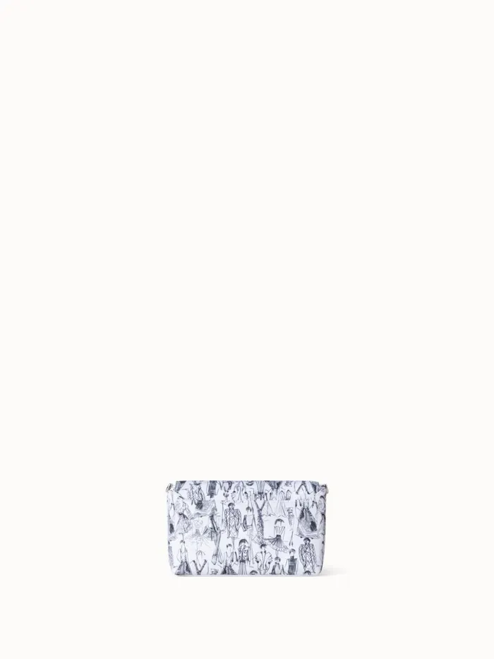 Little Anouk Day Bag With Croquis Print Croquis Print Women Akris Crossbody Bags