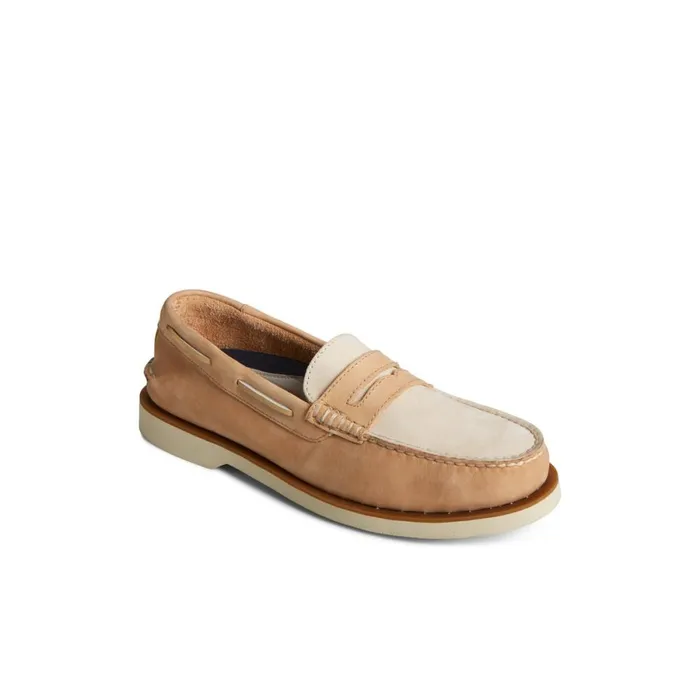 Loafers and Oxfords Men Sperry Authentic Original Double Sole Penny Loafer Brown Primary 8211 Multi