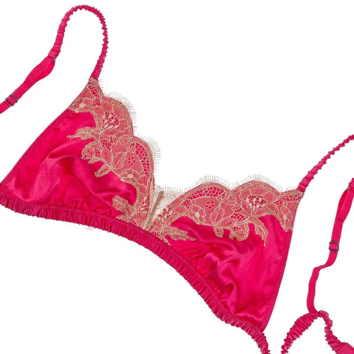 Love Stories Cup A To D Beau Bralette Pink 8211 Women