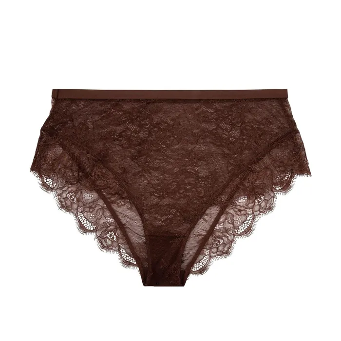 Love Stories High Waisted Rosita Briefs Dark Brown 8211 Women