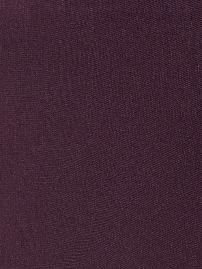 Lyocell Wool Stretch Gabardine Tapered Cropped Pants Blackberry Women Akris Pants