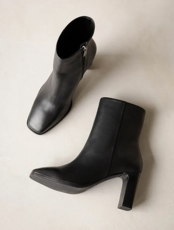 May Passion Black Women Bobbies Ankle Boots