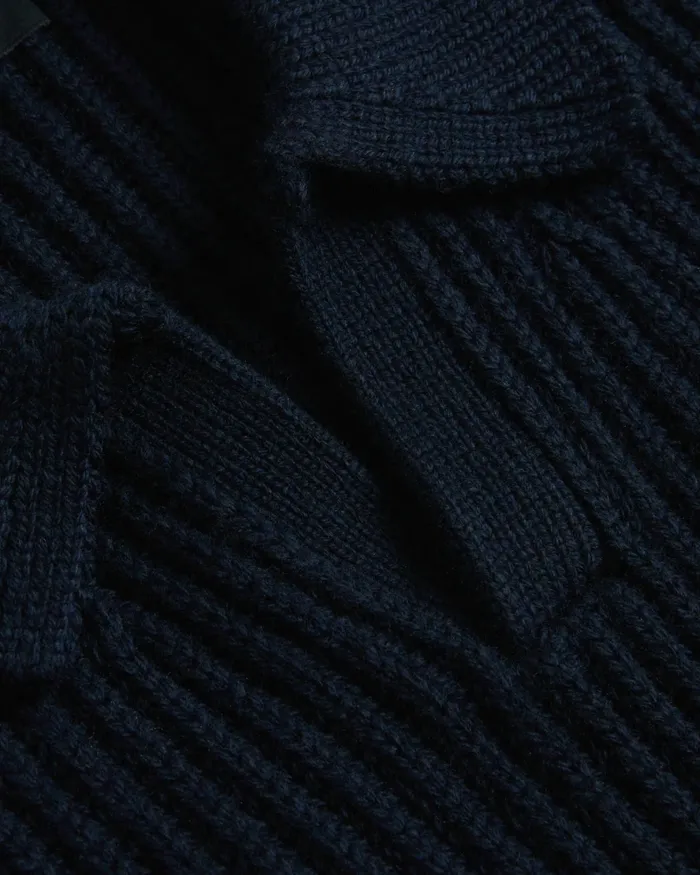 Men ADEMY 8211 Ribbed Knit Polo Neck Jumper Navy Ted Baker Jumpers and Knitwear Men ADEMY 8211 Ribbed Knit Polo Neck Jumper Navy Ted Baker Jumpers and Knitwear