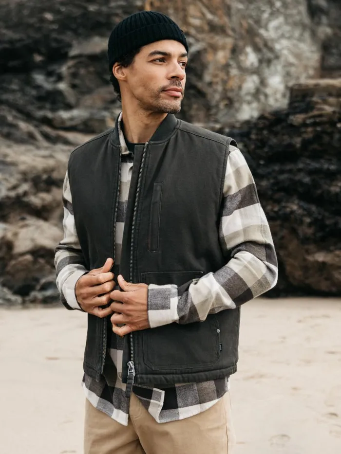 Men Berings Gilet Raven Finisterre Jackets Coats and Gilets