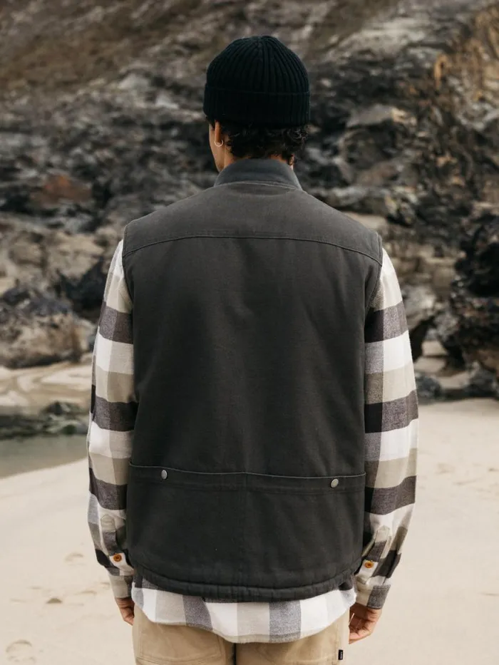 Men Berings Gilet Raven Finisterre Jackets Coats and Gilets