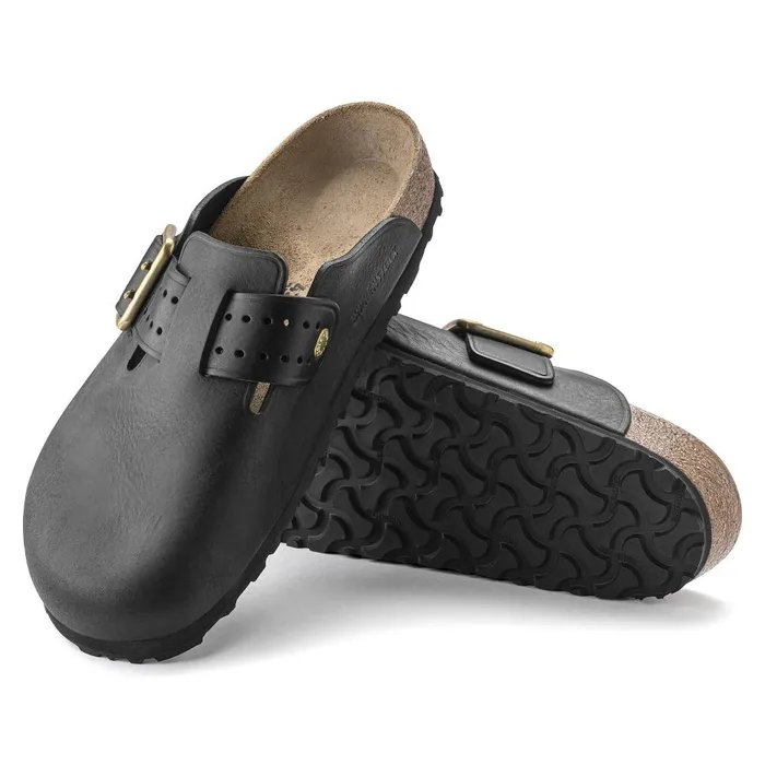 Men Birkenstock Clogs Boston Bold Black