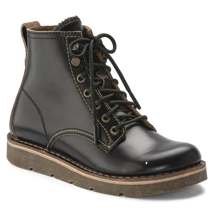 Men Birkenstock LaceUp Shoes Birmingham Lace Black