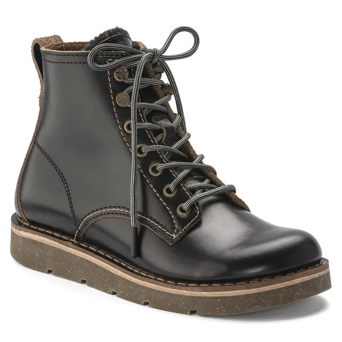 Men Birkenstock LaceUp Shoes Birmingham Lace Black