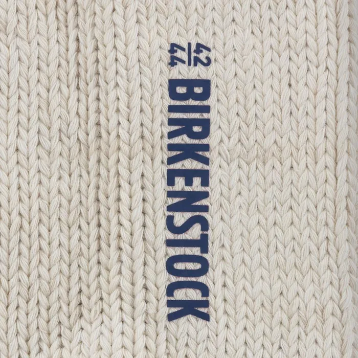Men Birkenstock Socks Cotton Twist Off White