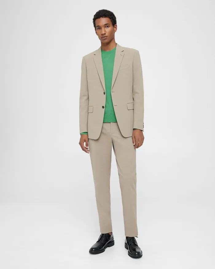 Men Blazers Jackets Theory Chambers Blazer In Neoteric Twill Bark