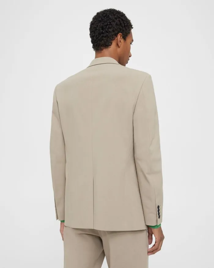Men Blazers Jackets Theory Chambers Blazer In Neoteric Twill Bark