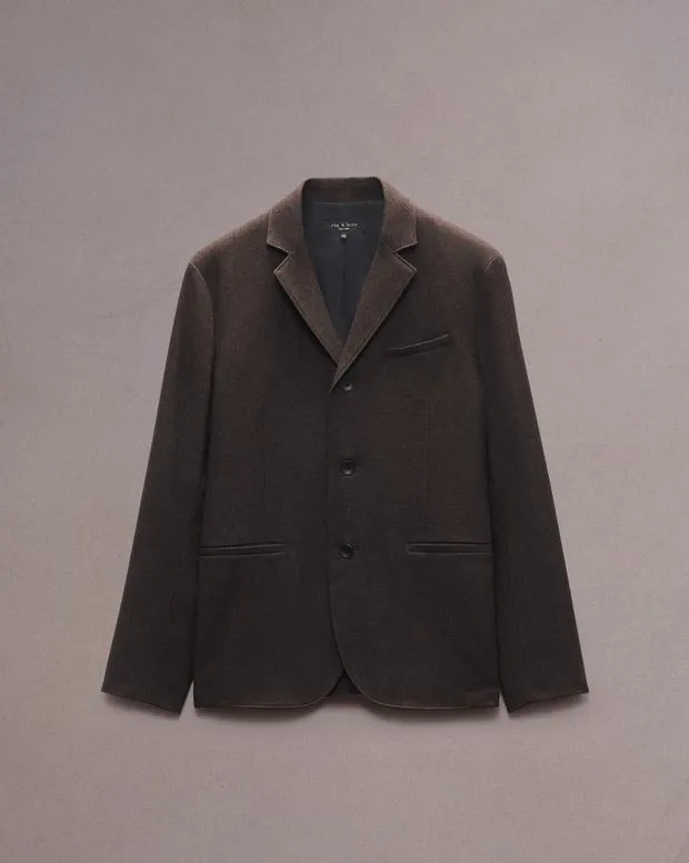Men Blazers Rag and Bone Achilles Flannel Blazer Brown