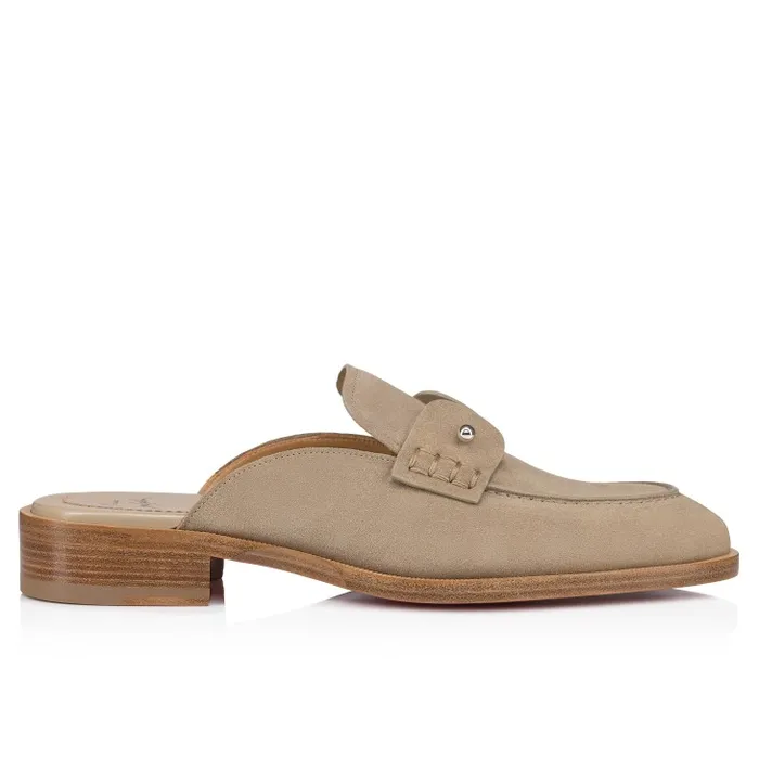 Men Chambeluss Mules 8211 Calf Leather 8211 Saharienne Christian Louboutin Loafers and Moccasins