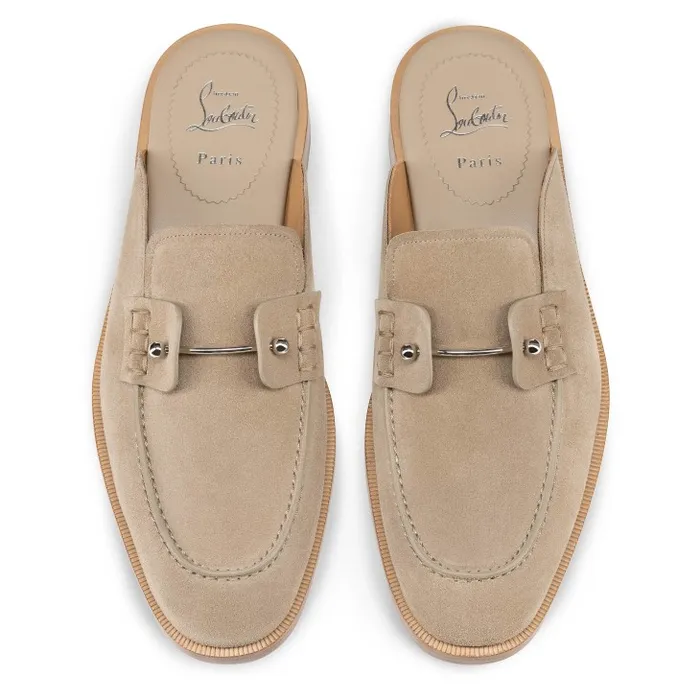 Men Chambeluss Mules 8211 Calf Leather 8211 Saharienne Christian Louboutin Loafers and Moccasins