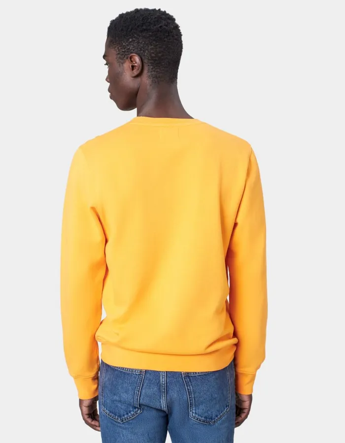 Men Classic Organic Crew Soft Lavender Colorful Standard Crewneck Sweatshirts