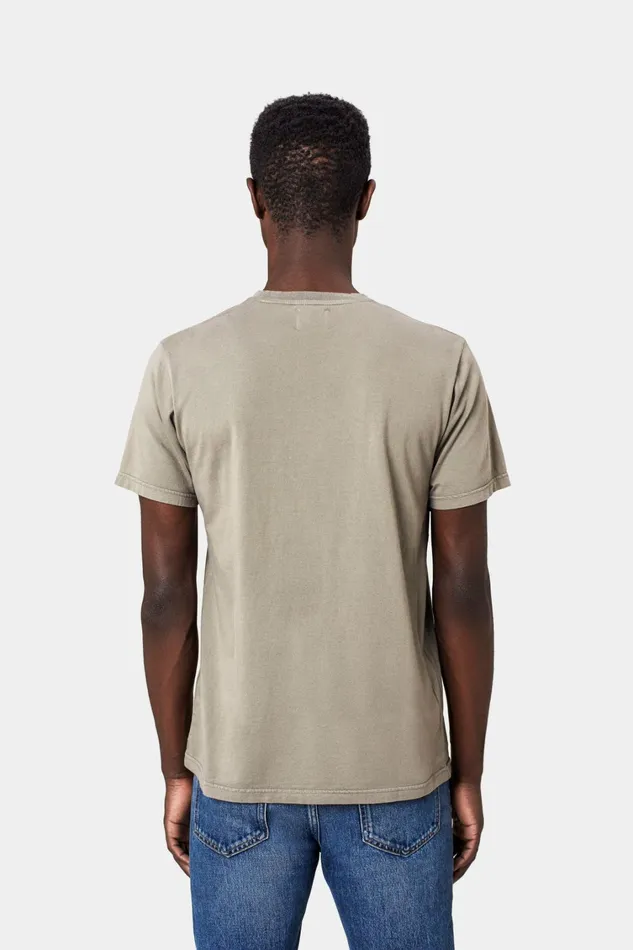 Men Classic Organic Tee Faded Black Colorful Standard TShirts