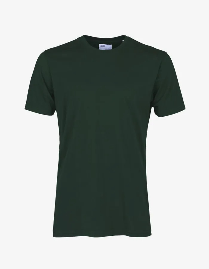 Men Classic Organic Tee Hunter Green Colorful Standard TShirts