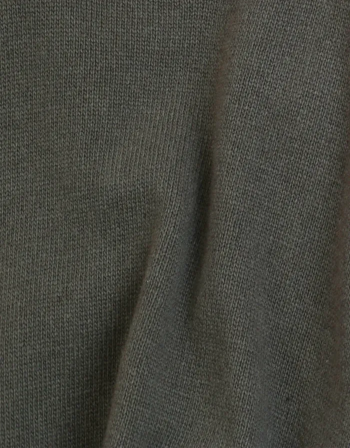 Men Colorfulstandard Classic Merino Wool Crew 8211 Dusty Olive Knit Sweaters