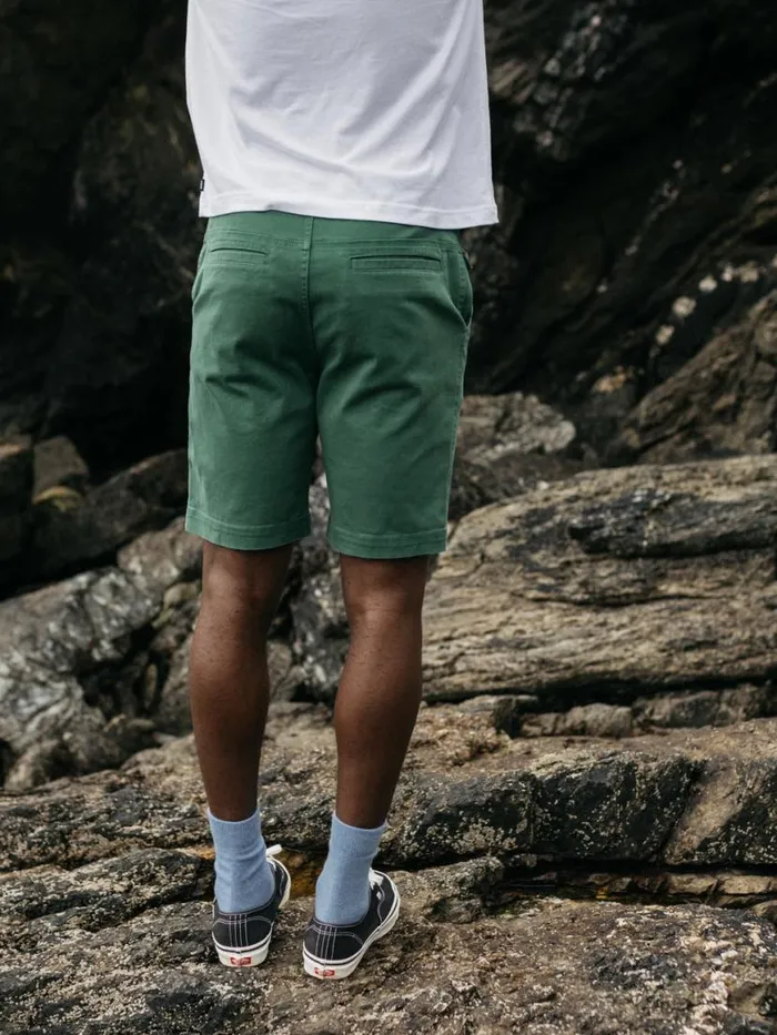 Men Coverack Shorts Pine Shadow Finisterre Shorts