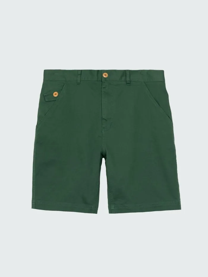 Men Coverack Shorts Pine Shadow Finisterre Shorts