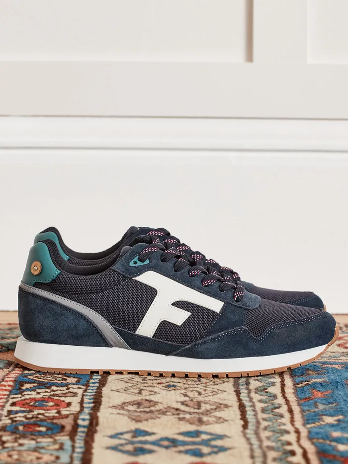 Men Cyrillus Shoes Elm Running Shoes 8211 The Faguo Collection Marine