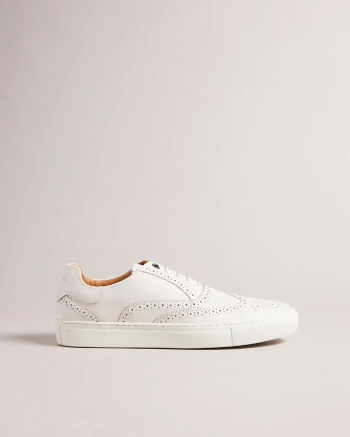 Men DENTTON 8211 Burnished Leather Hybrid Brogues Natural Ted Baker Trainers