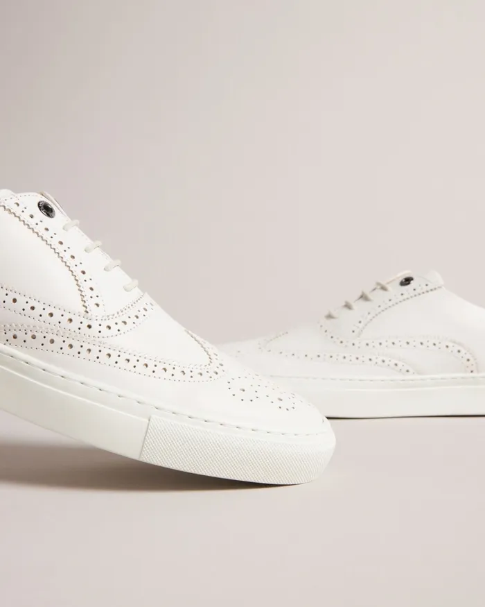 Men DENTTON 8211 Burnished Leather Hybrid Brogues Natural Ted Baker Trainers