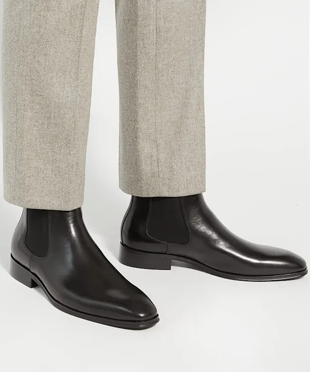 Men Dune London Chelsea Boots Wide Fit Chelsea Boots Black