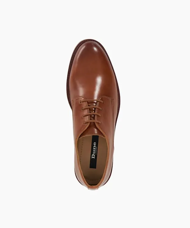 Men Dune London Smart Shoes Lace Up Formal Shoes Brown