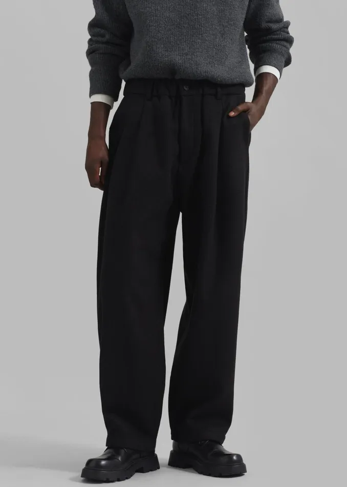 Men Felix Trousers 8211 Black The Frankie Shop Bottoms