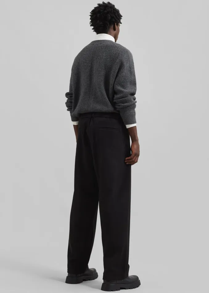 Men Felix Trousers 8211 Black The Frankie Shop Bottoms
