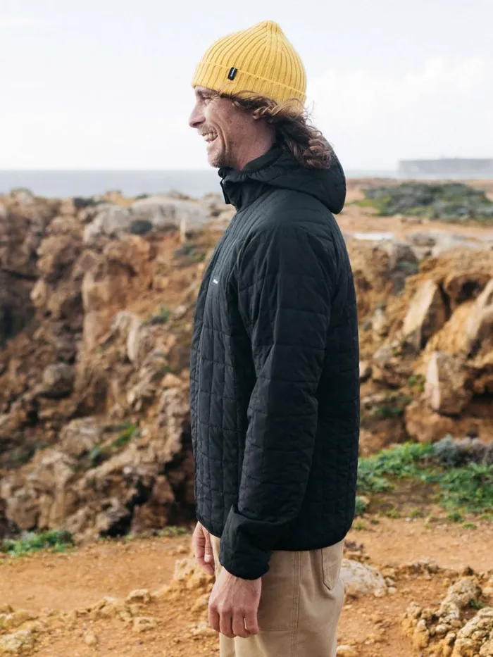 Men Firecrest Hooded Jacket Black Finisterre Jackets Coats and Gilets