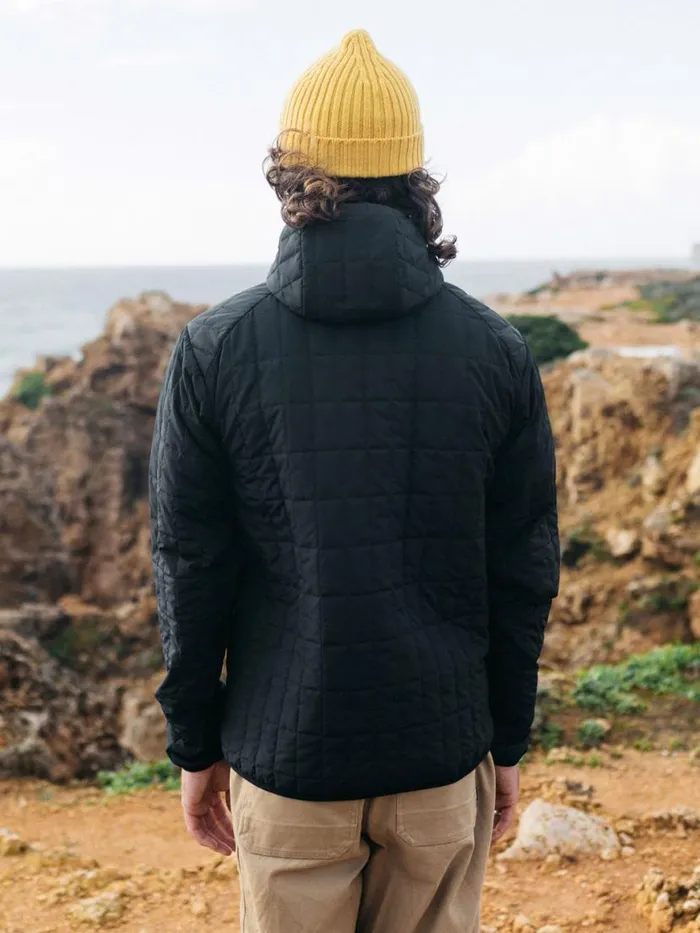 Men Firecrest Hooded Jacket Black Finisterre Jackets Coats and Gilets