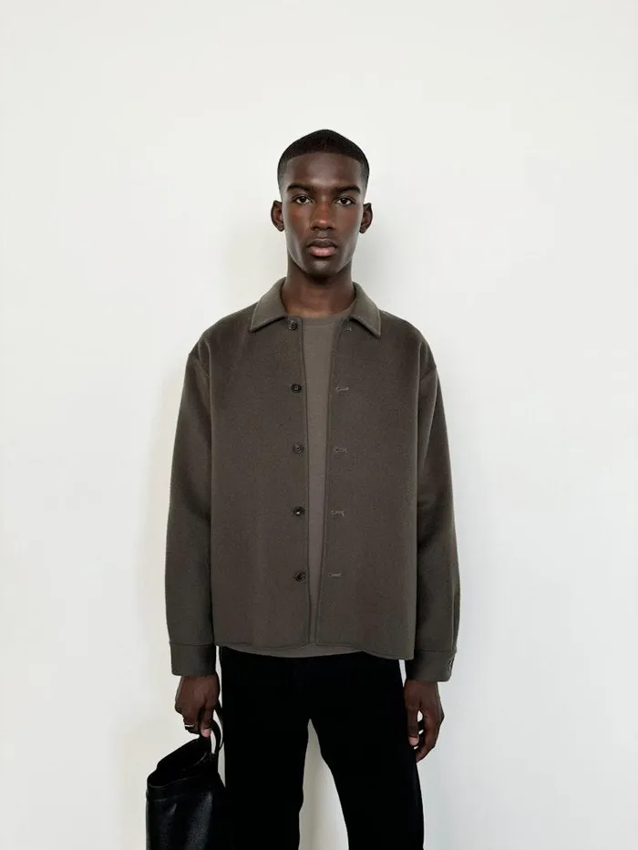 Men FRAME Jackets and Coats Double Face Shirt Jacket
