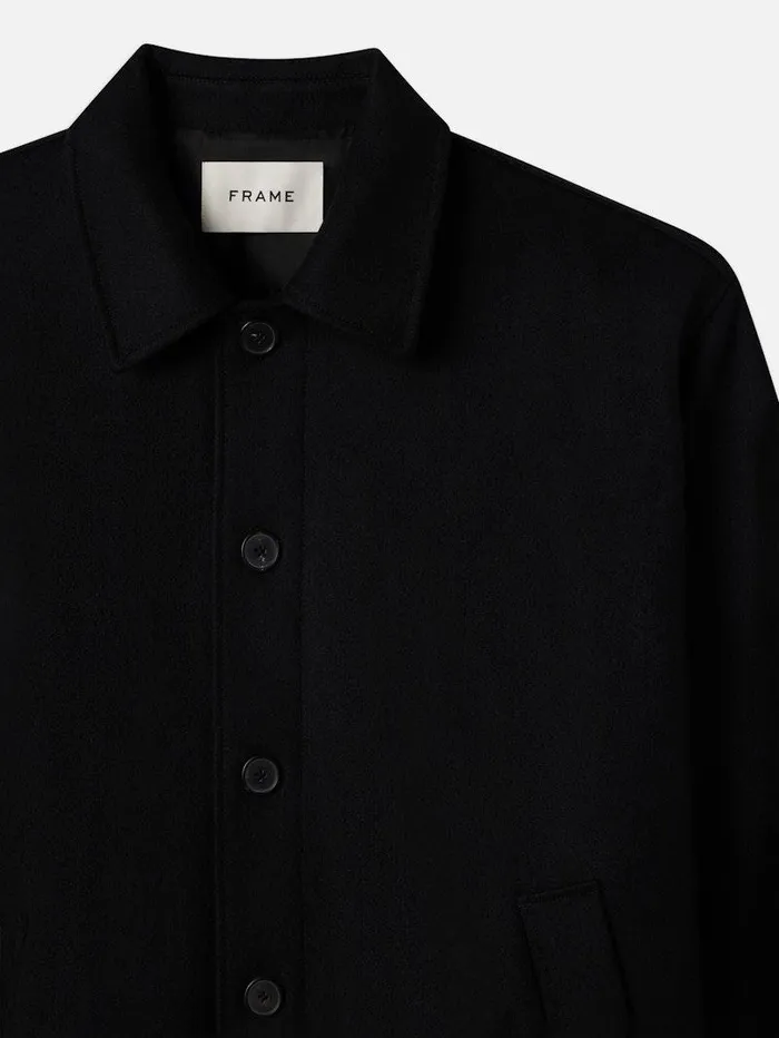 Men FRAME Jackets and Coats Textured Overshirt Jacket